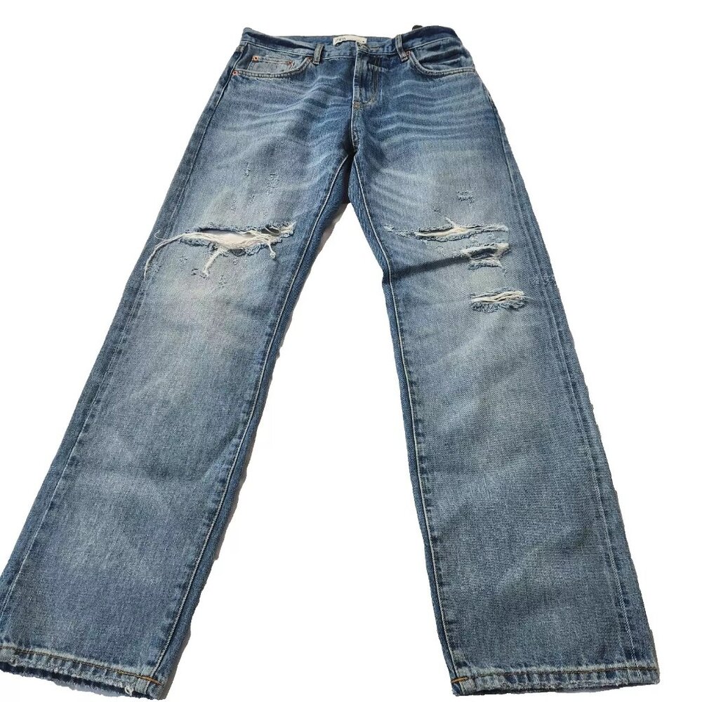 Zara Women's Distressed Jeans Size 6 RUC 80089348-4